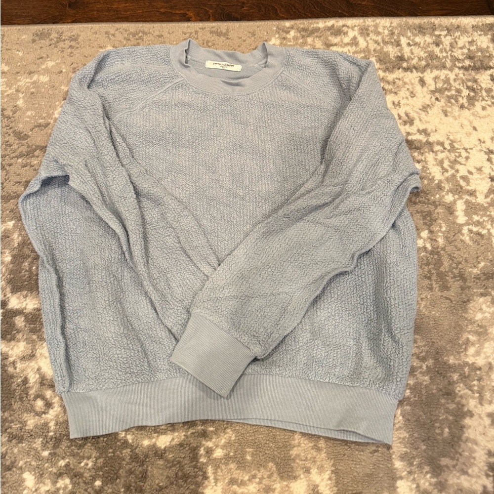 perfectwhitetee Light Blue Sweatshirt